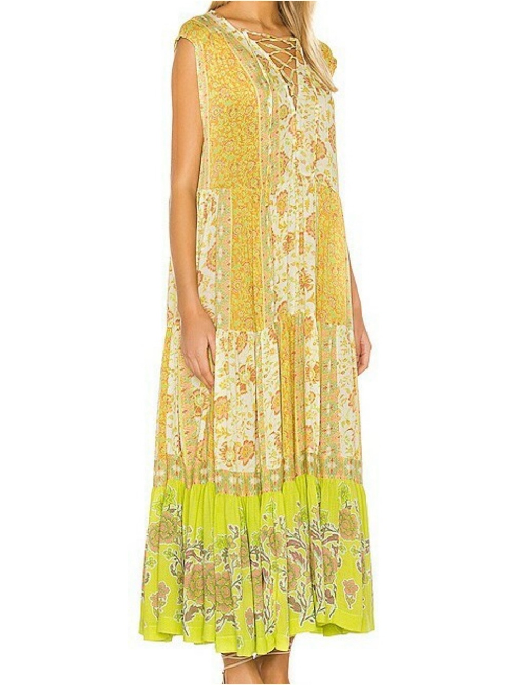 Free People Hanalei Bay Maxi Dress Sz M